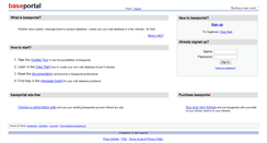 Desktop Screenshot of en.baseportal.com